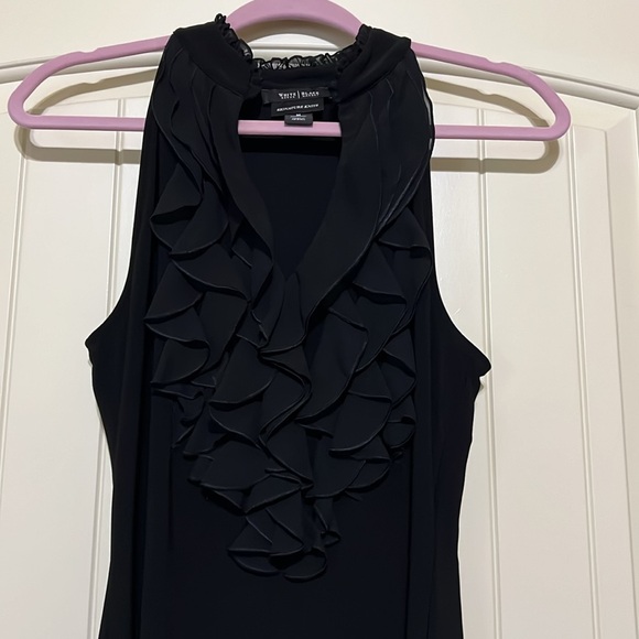WHBM Front Ruffle LBD - Picture 3 of 7